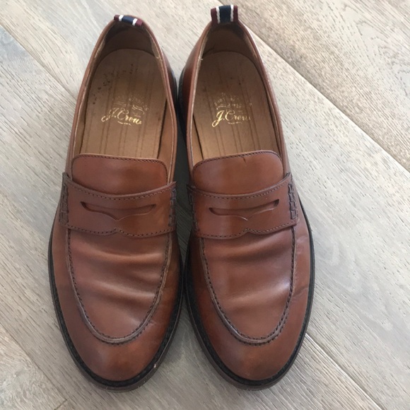 J. Crew Oar Stripe Penny Loafer, Mens size 8 - Picture 4 of 8